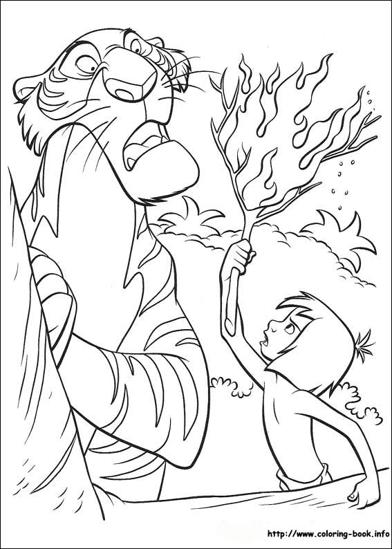 Jungle Book coloring picture